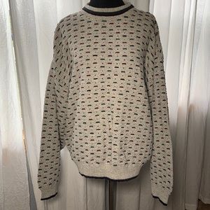1980’s Bill Blass sweater.  100% cotton